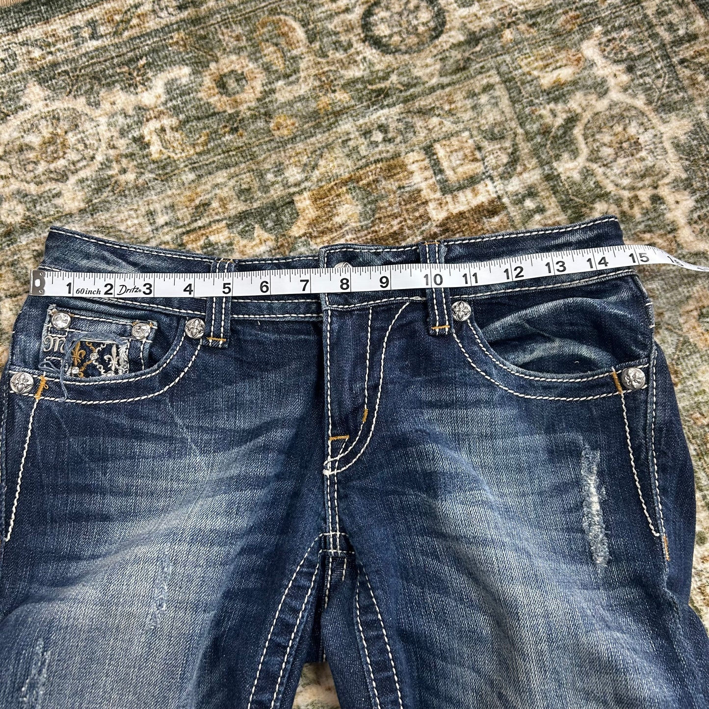 Miss Me Y2K size 27 - scroll for measurements