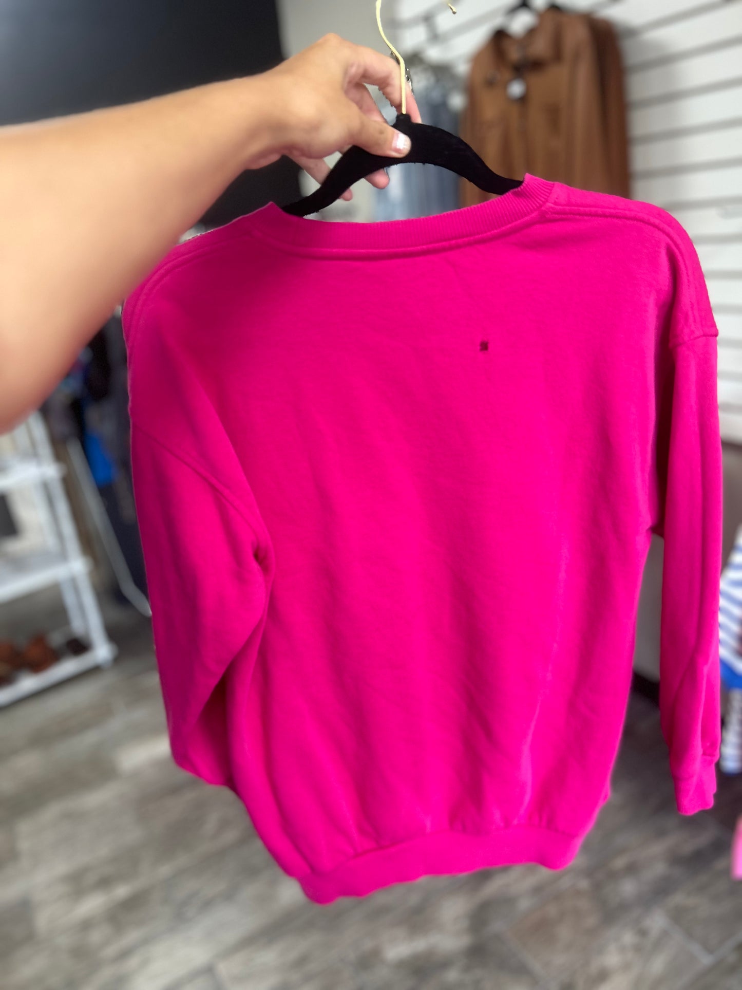 Nike- fits like a medium (see second photo for flaw)