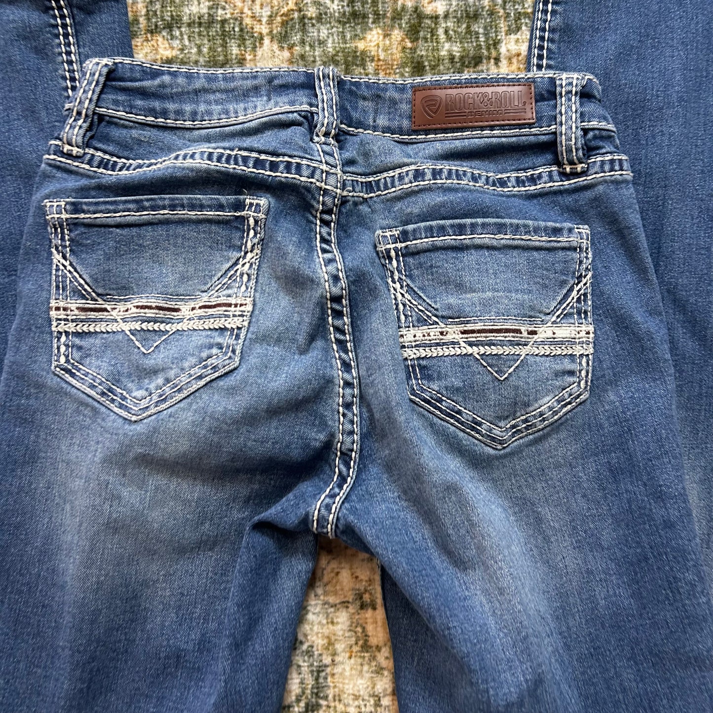 Rock and roll Midrise riding jeans 24x34