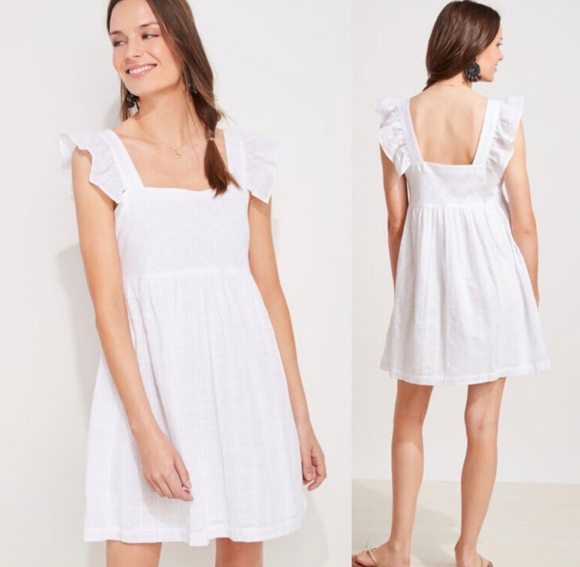 Vineyard Vines small ruffle tank dress