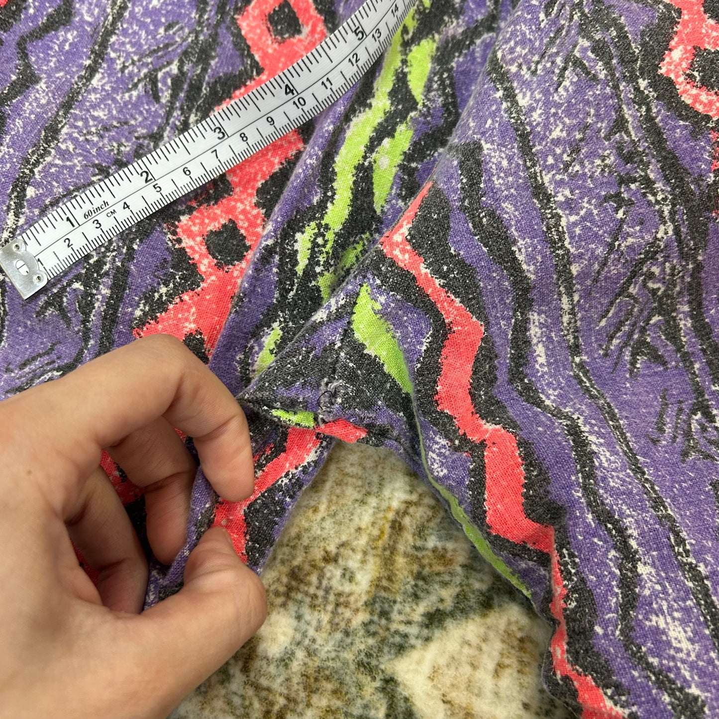 Vintage 80's 90' retro groovy pants size xl 31" inseam - see measurement