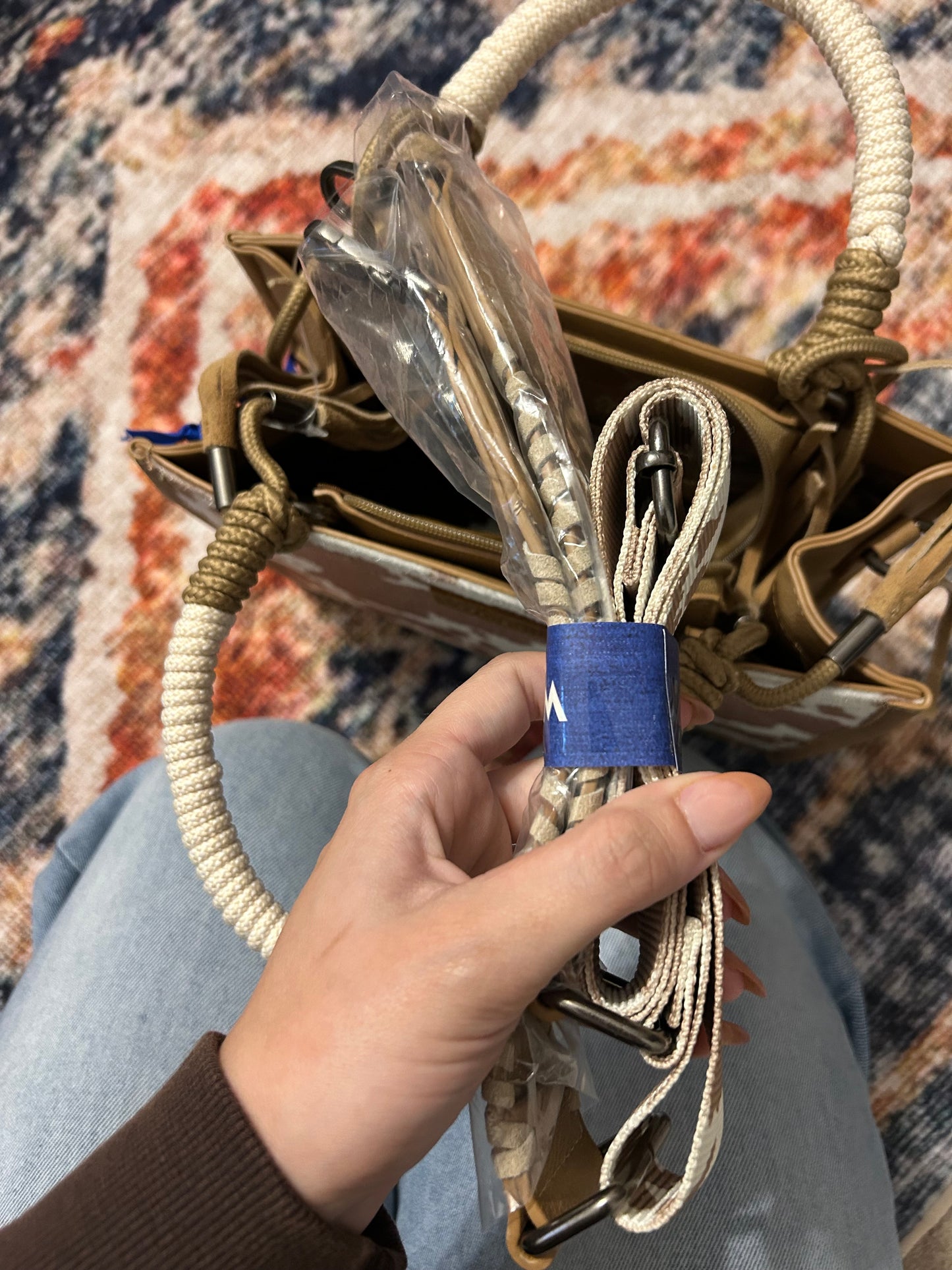 Wrangler cow print purse NWT