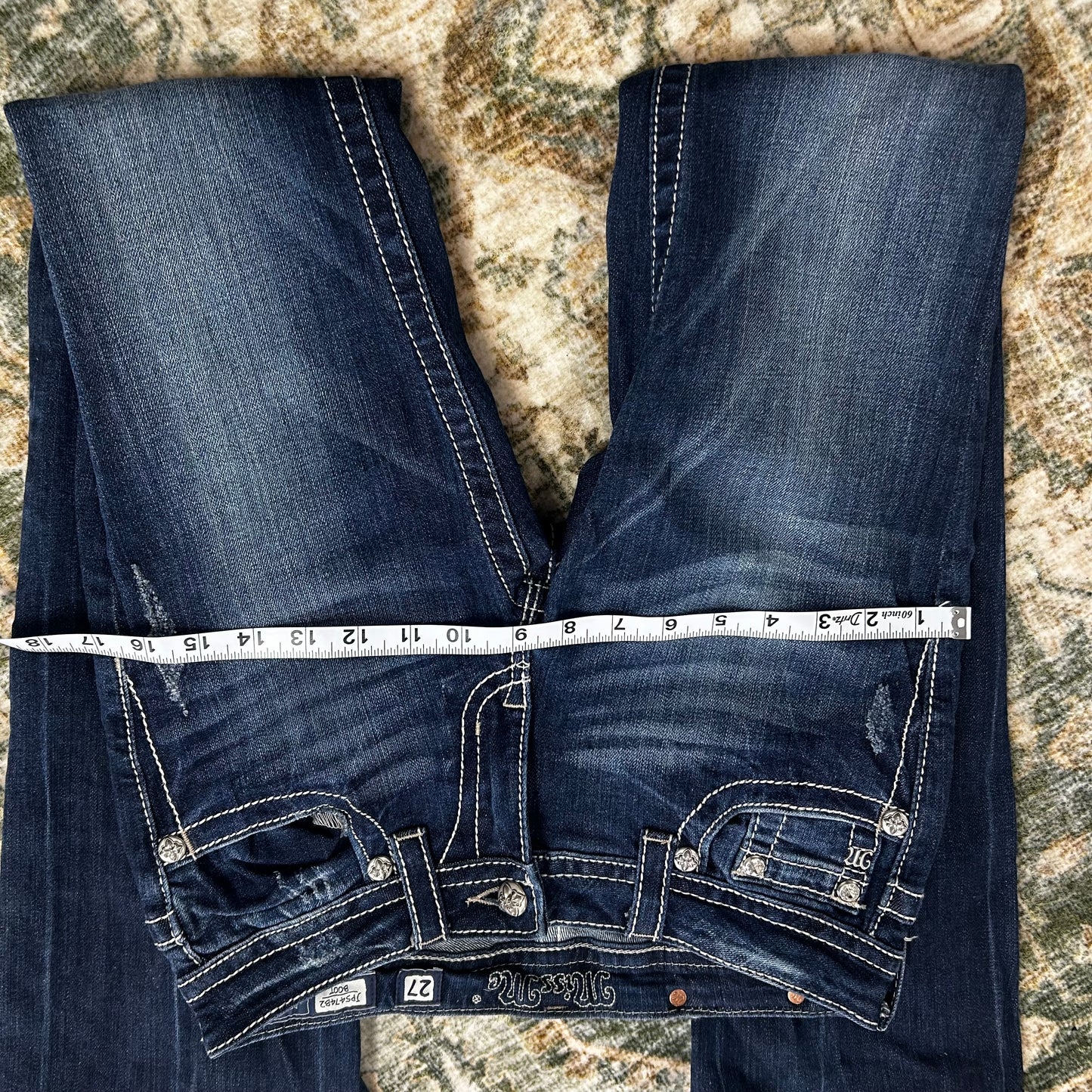 Miss me Y2K size 27 - scroll to see measurements!