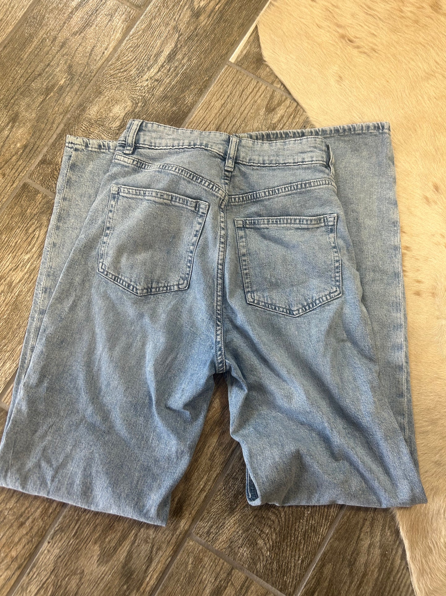 H&M Size 6 boyfriend fit long pants