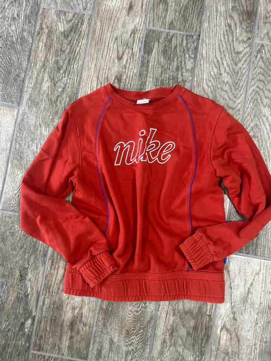 Nike size small (ink spot) burnt orange and royal blue