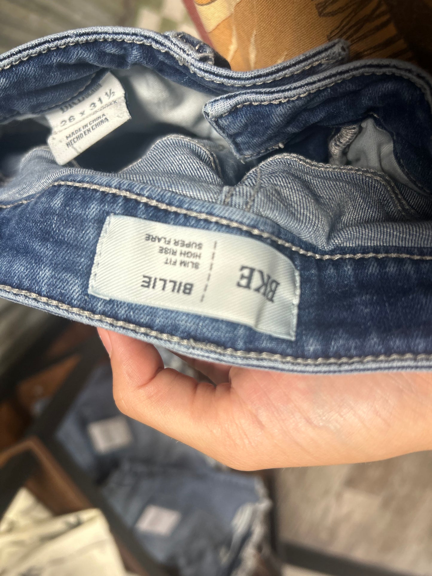 BKE Billie Jeans 26x31.5