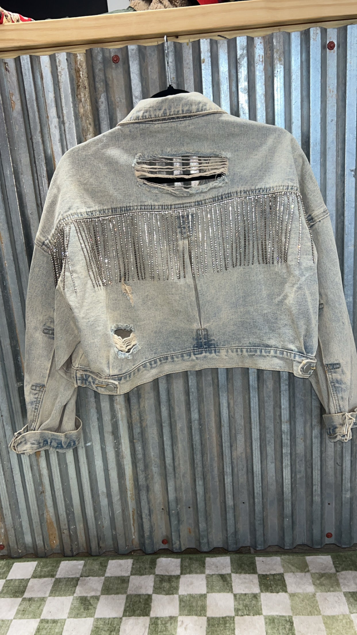Blue B M/L Denim Jacket - perfect condition