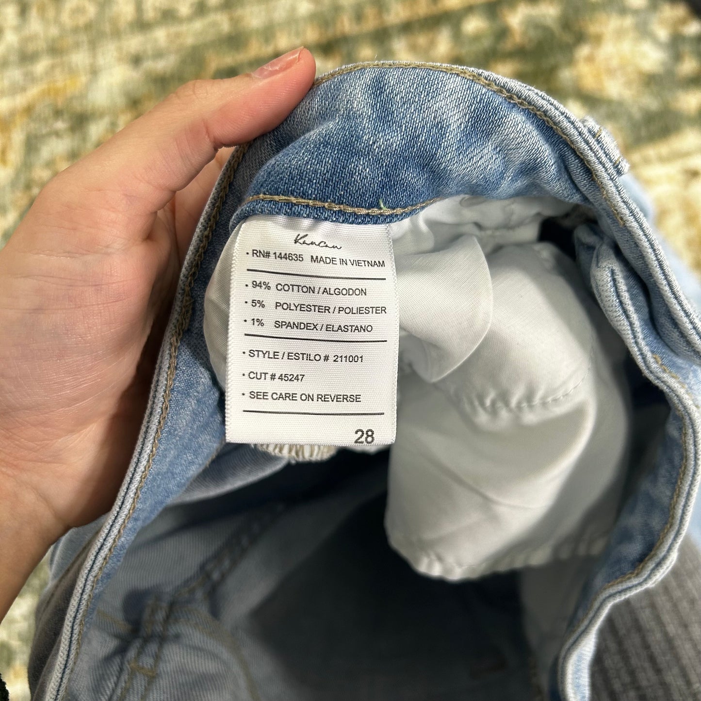 Kancan size 28 with stretch