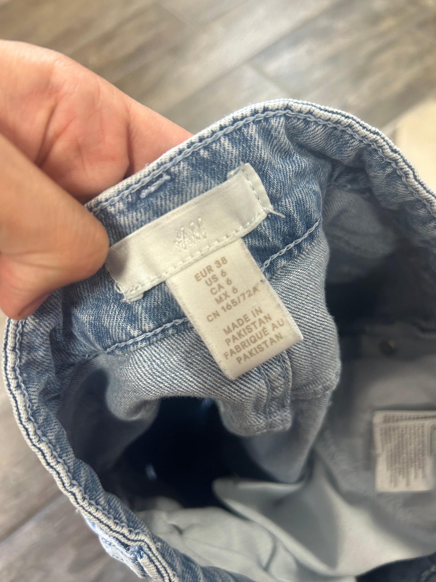 H&M Size 6 boyfriend fit long pants