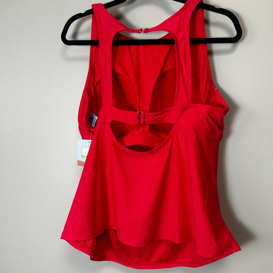 NWT 1XL Top - coral not red