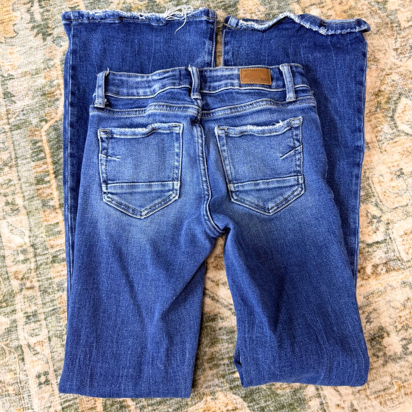 BKE youth size 12 bootcut no holes