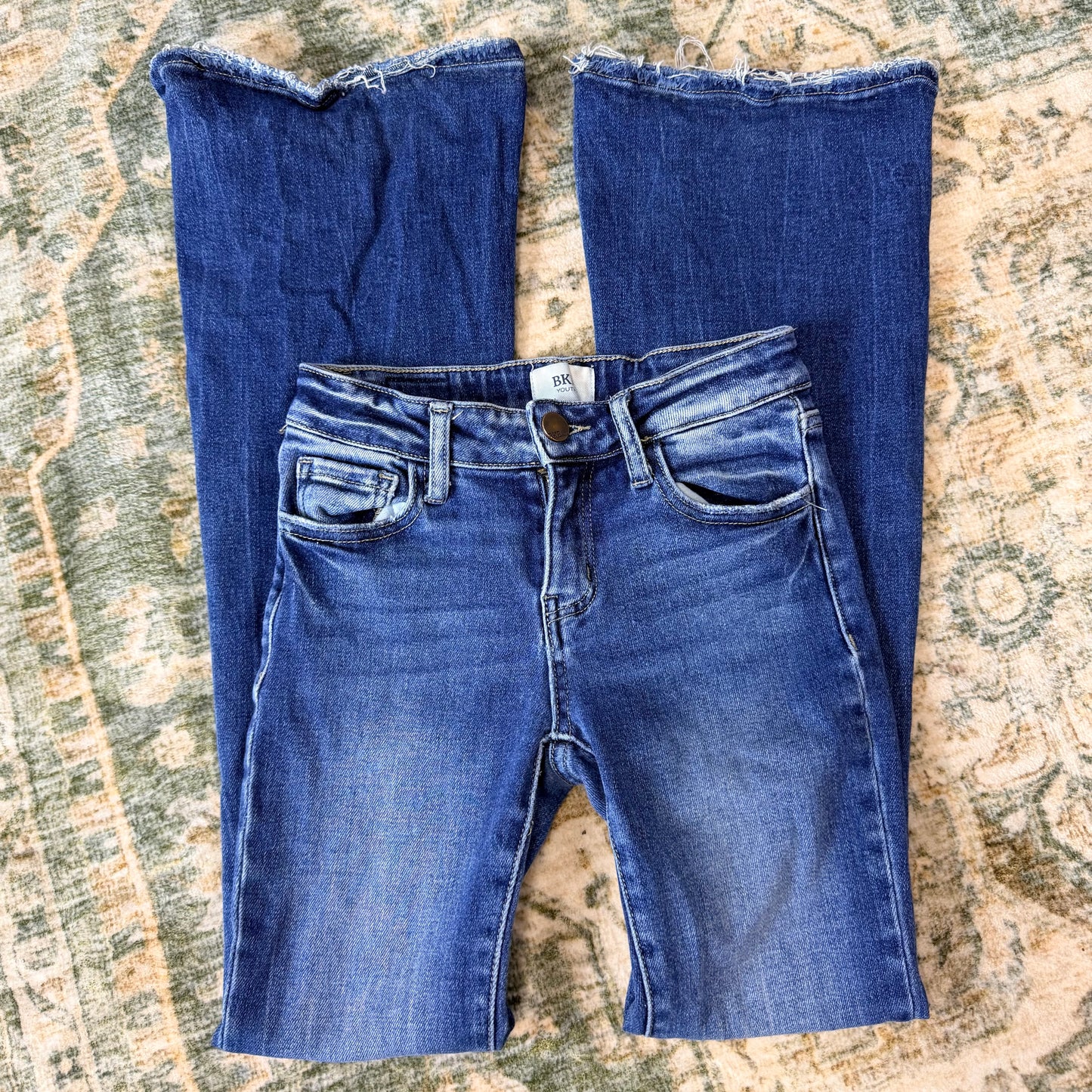 BKE youth size 12 bootcut no holes