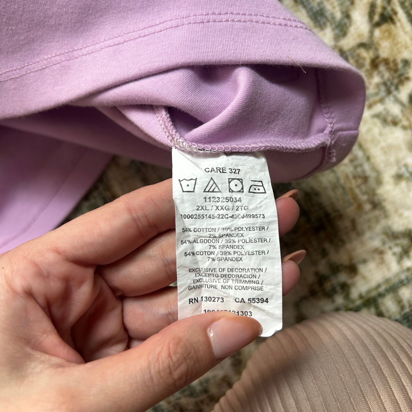 2XL LEE scuba purple