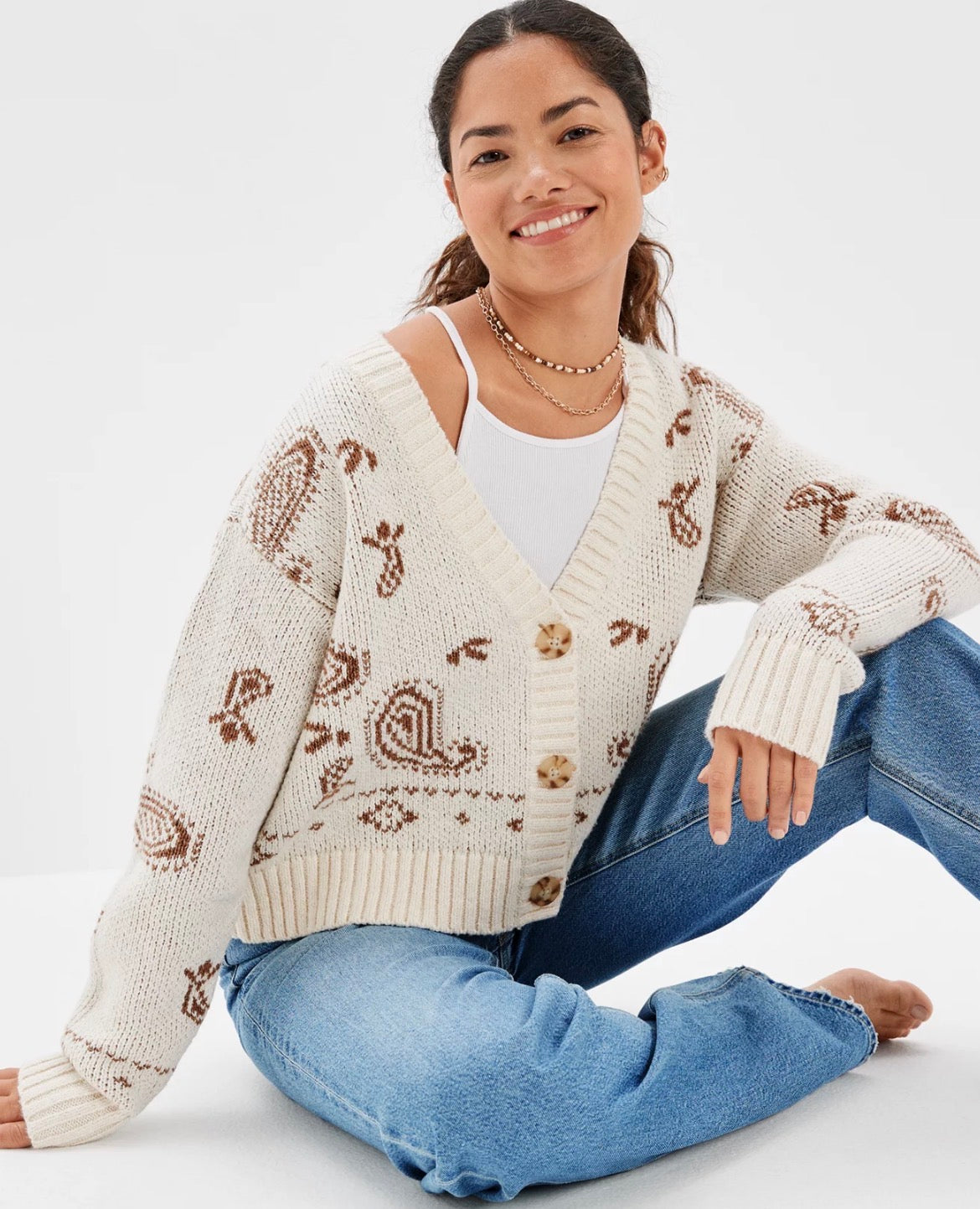 AE small cardigan sweater