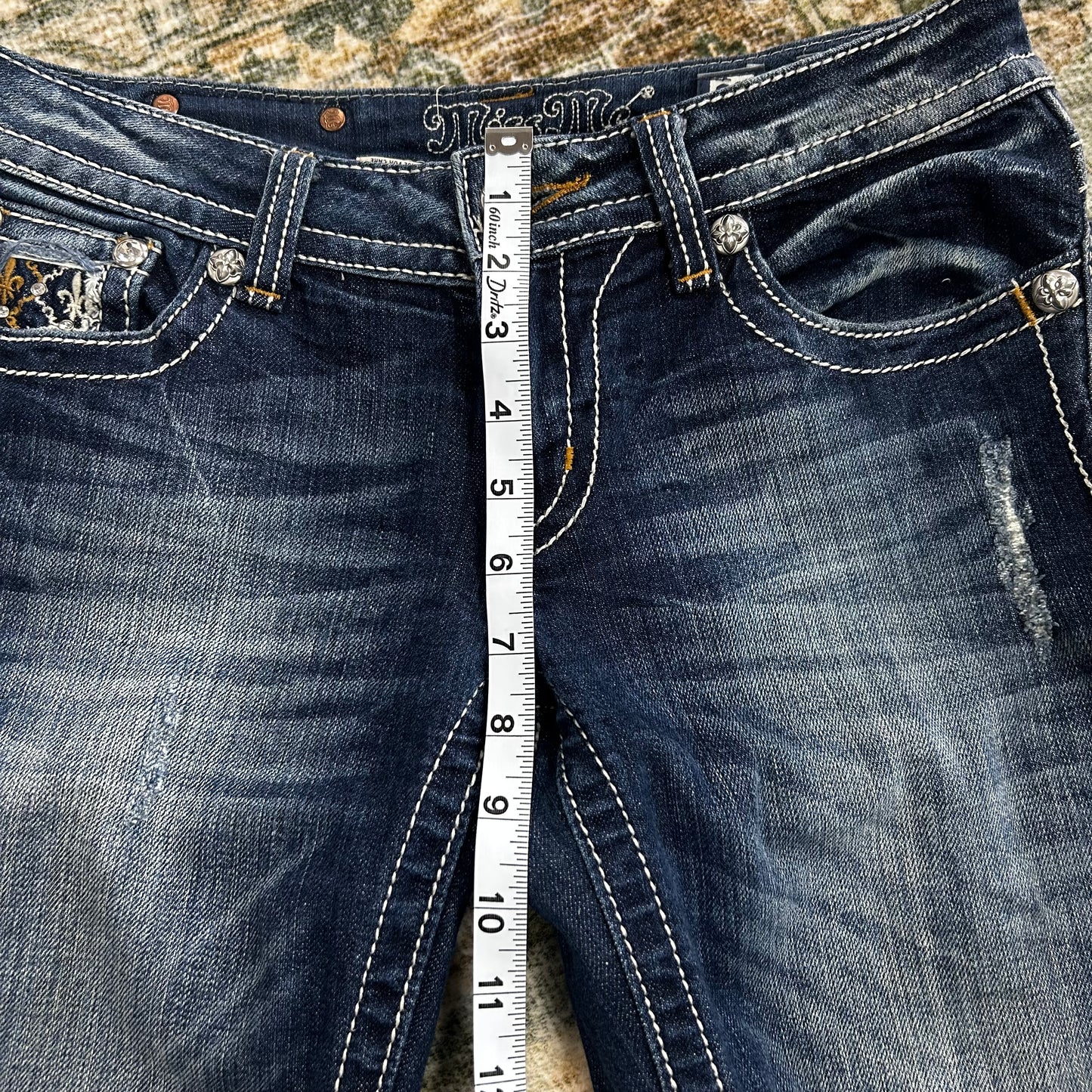 Miss Me Y2K size 27 - scroll for measurements