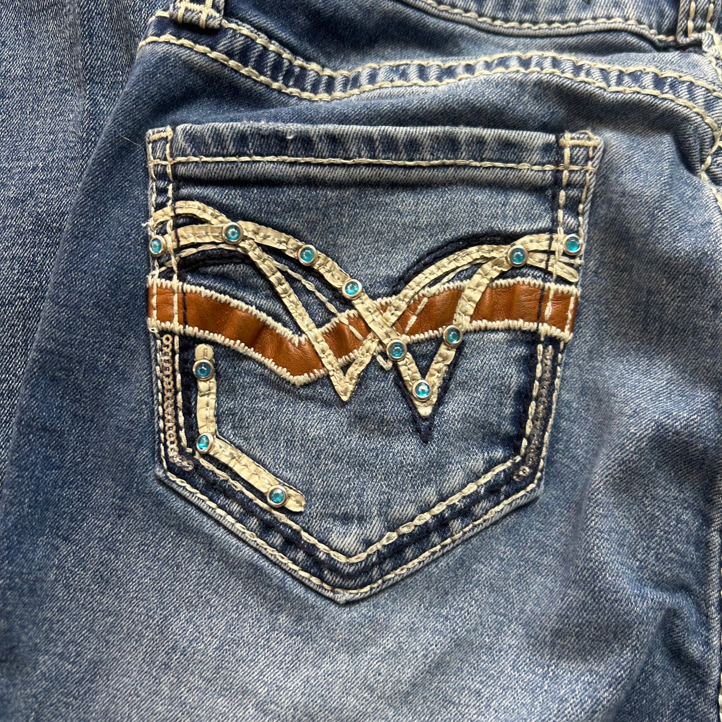 Rock and roll 25x36 Midrise bootcut jeans