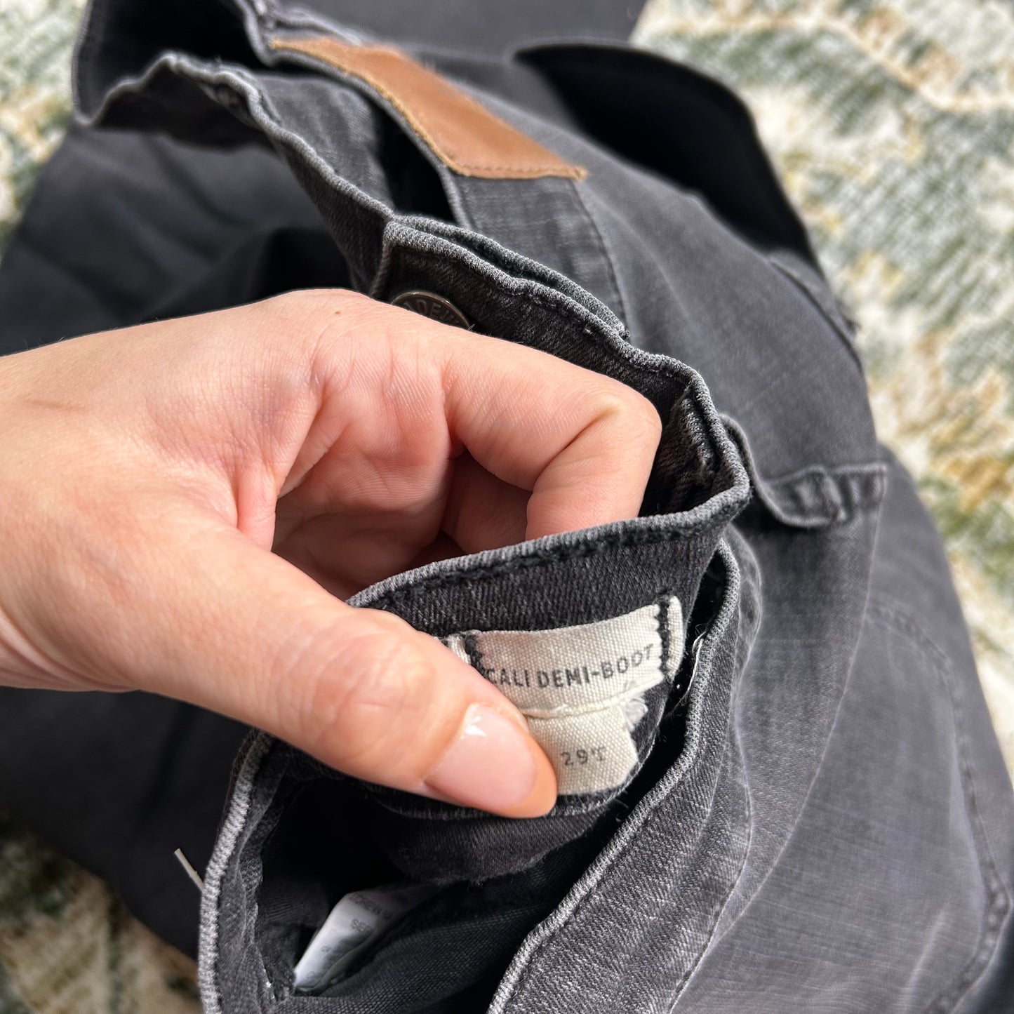 Madewell demi cali boot 29T - cropped