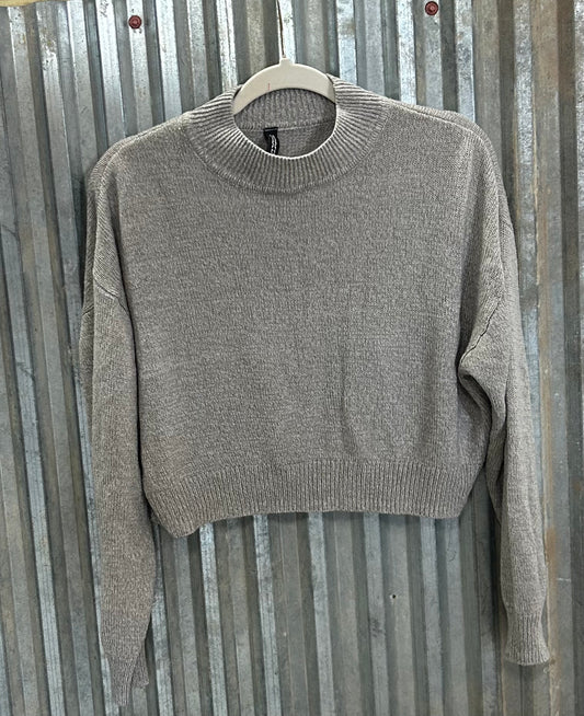 H&M Cropped Lounge Sweater Small