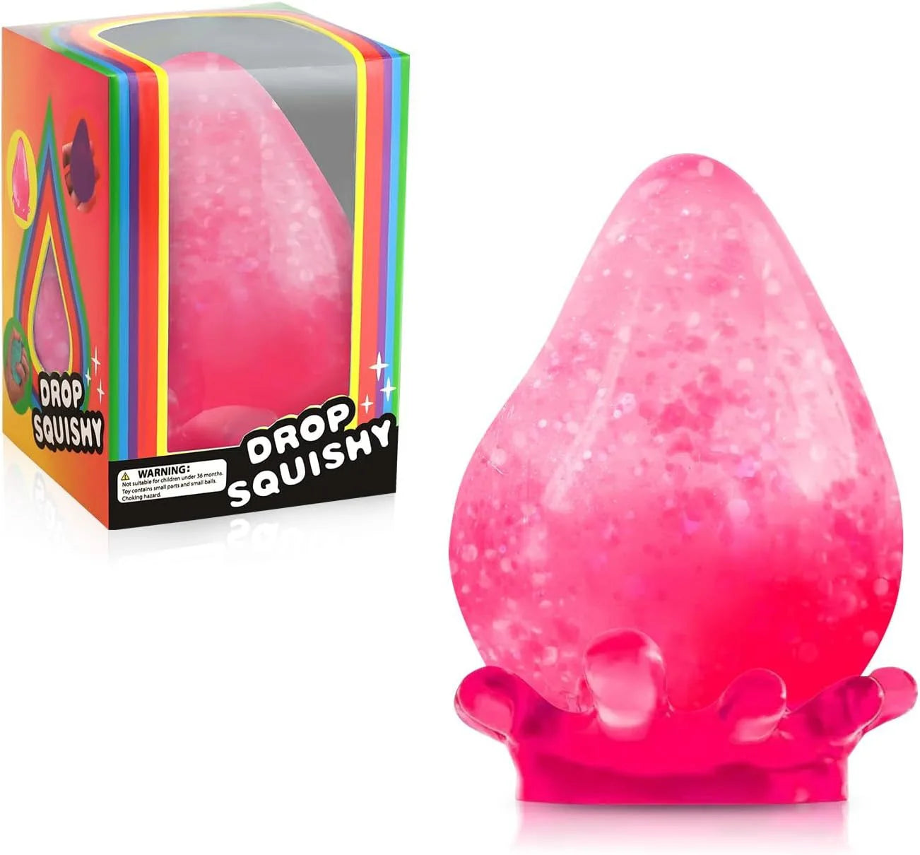 Hot Selling Needoh Style Dreamy Water Drop Squishy Toy,Malt Sugar Slow Rising Stress Ball,Sensory Fidget Toys For Anxiety Relief 
needoh inspo