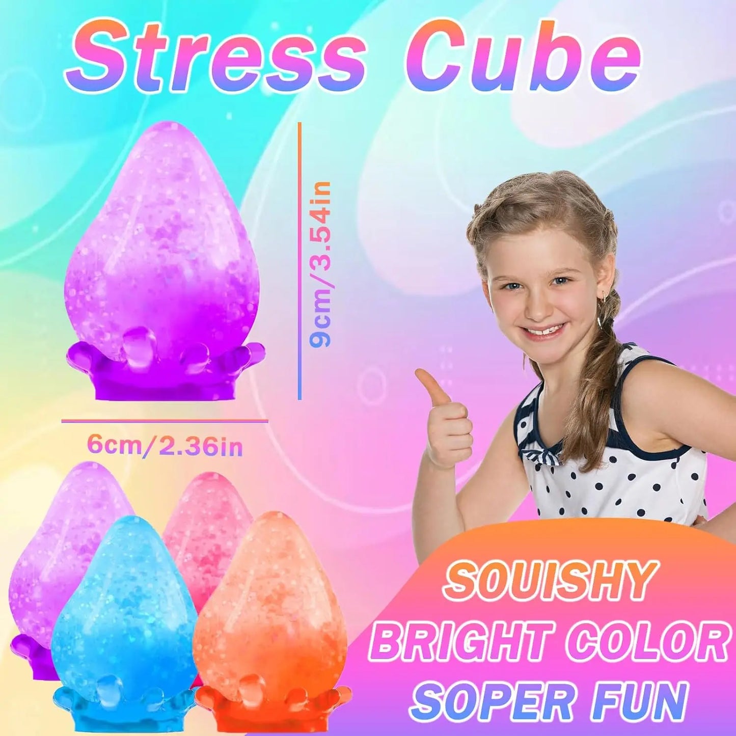 Hot Selling Needoh Style Dreamy Water Drop Squishy Toy,Malt Sugar Slow Rising Stress Ball,Sensory Fidget Toys For Anxiety Relief 
needoh inspo
