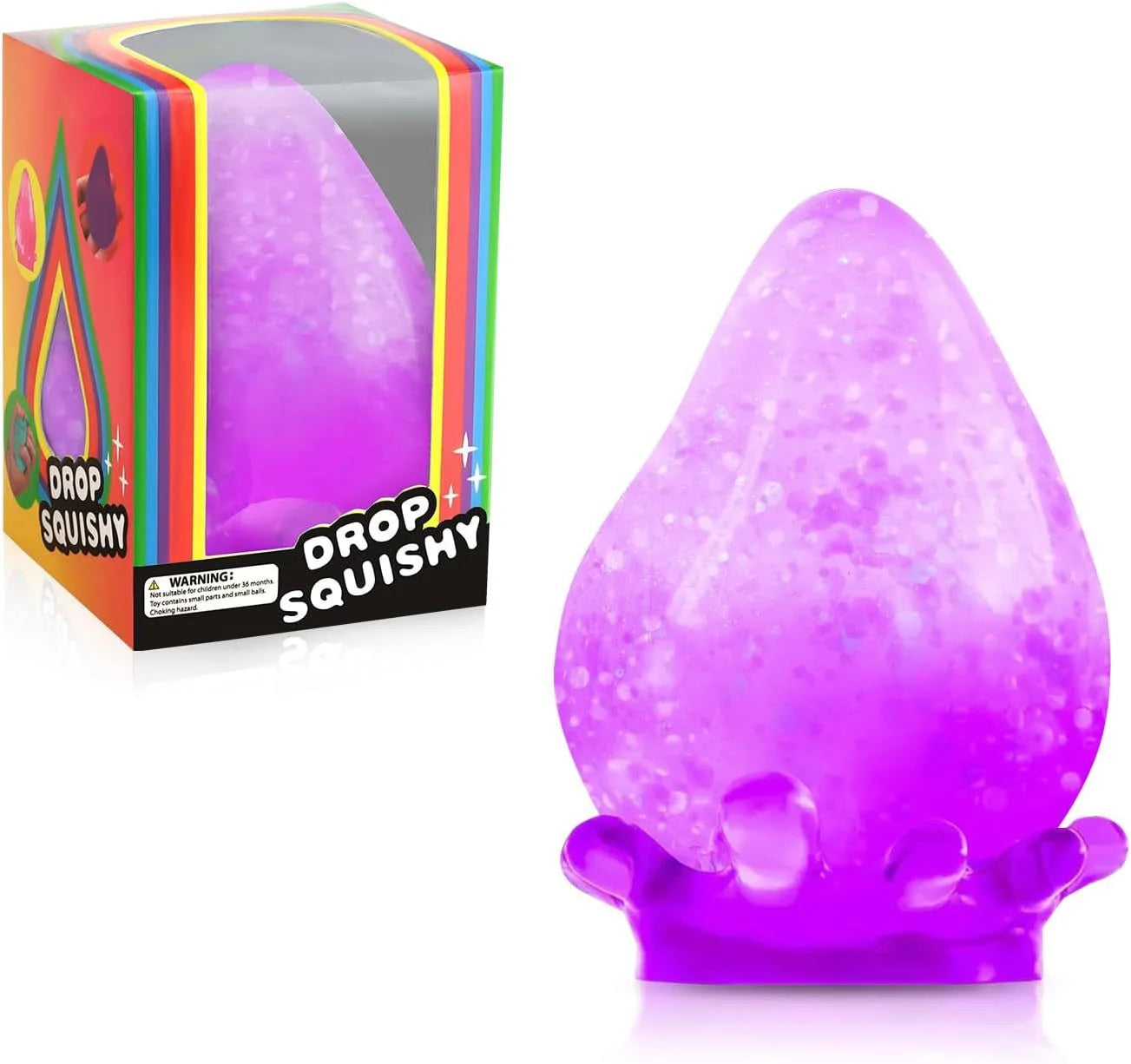 Hot Selling Needoh Style Dreamy Water Drop Squishy Toy,Malt Sugar Slow Rising Stress Ball,Sensory Fidget Toys For Anxiety Relief 
needoh inspo