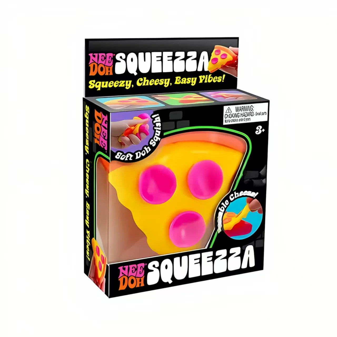 Needoh Nice Cube Sensory Nice-Sicle Stress Relief Squishy Cube Anti-Anxiety Squeeze Object For Focus ADHD Population