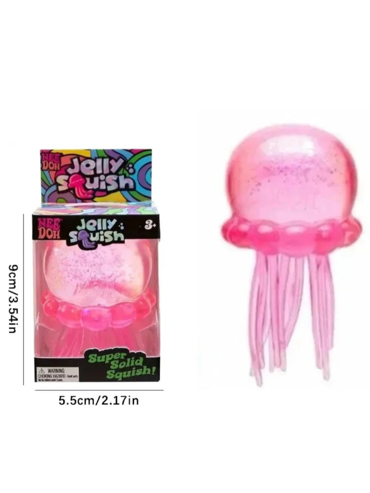 Needoh Nice Cube Sensory Nice-Sicle Stress Relief Squishy Cube Anti-Anxiety Squeeze Object For Focus ADHD Population